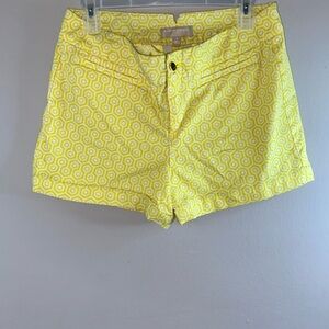Banana Republic Yellow Bermudas Casual Summer Shorts